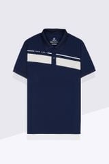 Áo polo nam thiết kế phối ngực Tezo - 24APCT063