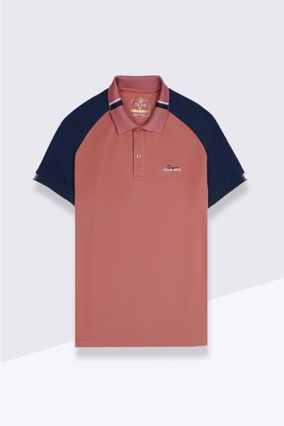 Áo polo nam tay Raglan thêu ngực Tezo -23APCT034