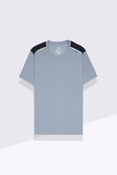 Áo phông nam thiết kế thể thao phối vai Tezo - 24APOT031