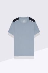 Áo phông nam thiết kế thể thao phối vai Tezo - 24APOT031