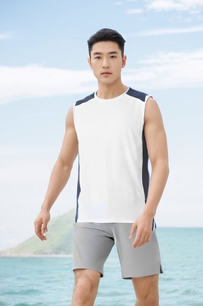 Áo ba lỗ nam thể thao High-end Fitness Tezo - 25ABLT013