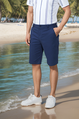 Quần short kaki nam Tezo - 25QNKB005