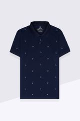 Áo polo nam thiết kế in tràn thân họa tiết logo Tezo - 24APCH061