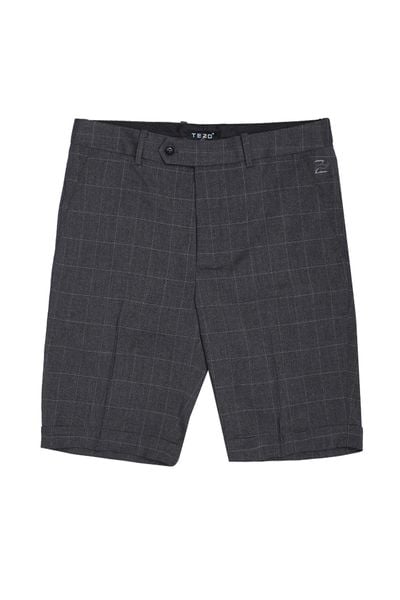Quần ngố vải kẻ caro Tezo - 2201QNVC01