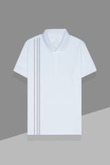 Áo polo nam thiết kế in dọc thân Tezo - 24APCT062