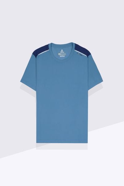 Áo phông nam thiết kế thể thao phối vai Tezo - 24APOT031