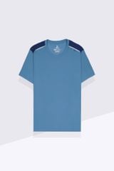 Áo phông nam thiết kế thể thao phối vai Tezo - 24APOT031
