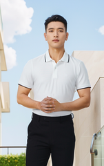 Áo polo nam Luxury Performance Tezo - 25APCT094