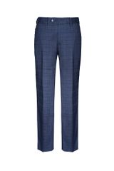 Quần âu kẻ xanh đậm - 2101QAUK01XAD