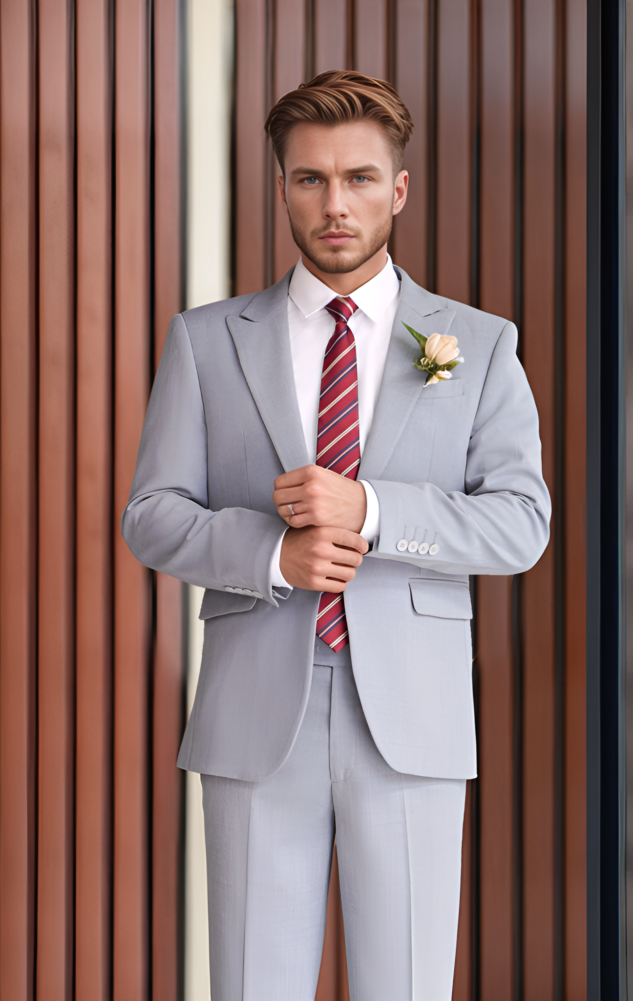 Áo vest 1 cúc trơn Tezo - 22AVBB028