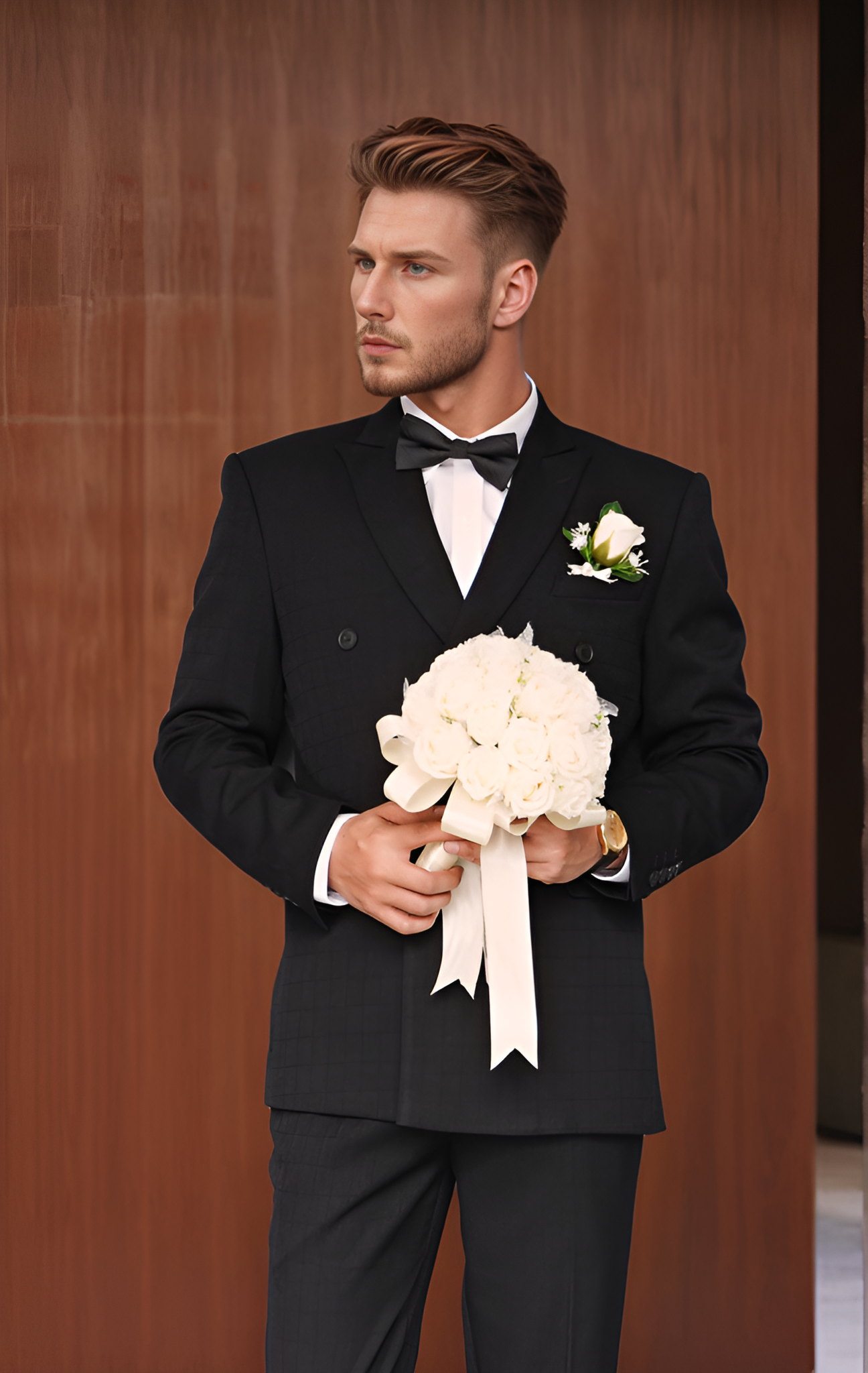 Áo vest 6 cúc họa tiết TEZO - 22AVBH022