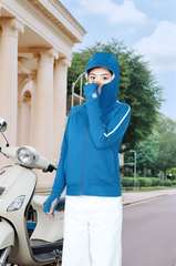 Áo chống nắng nữ 2 lớp cao cấp Tezo - 23ACNT008