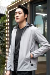 Áo gió nam 2 lớp lót lưới Tezo - 23AG2T010