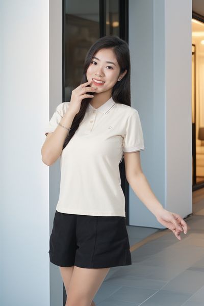 Áo polo nữ đồng phục Rayon Tezo - 24APCT054