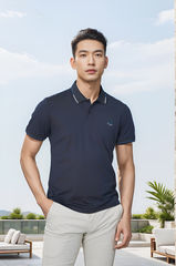 Áo polo nam bo thiết kế Rayon Tezo - 24APCT055