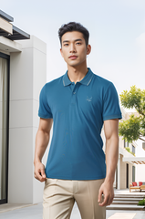Áo polo nam bo thiết kế Rayon Tezo - 24APCT055