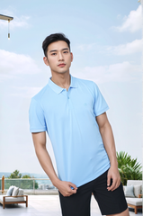 Áo polo nam thiết kế thêu logo ngực Tezo - 24APCT058