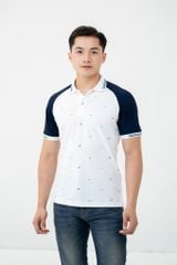 Áo polo nam thiết kế in tràn thân, tay zaclang Tezo - 24APCT060