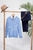 Áo len họa tiết họa tiết, (Xanh) - 4ALRH007XAH