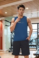 Áo ba lỗ nam thiết kế thể thao in ngực Tezo - 24ABLT008