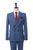 Áo vest xanh xước ô