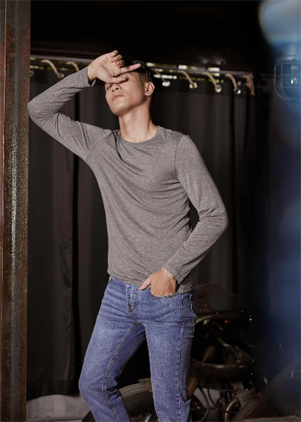 Áo thun giữ nhiệt cổ tròn