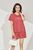 Quần đùi bộ cotton nữ thiết kế kẻ Tezo - 2203QDBK02