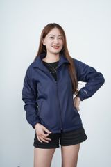 Áo gió nữ thiết kế 2 lớp có mũ Tezo - 24AG2T004