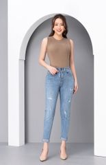 QUẦN JEANS BAGGY RÁCH  - QJ166