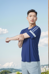 Áo phông nam thể thao in tay Tezo - 25APOH036