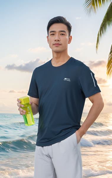 Áo phông nam thể thao ActivePro Tezo - 25APOT041