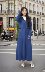 Áo chống nắng nữ dáng dài UV resistant Tezo - 25ACND010