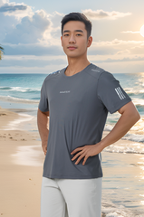Áo phông nam thể thao RunFlow Tezo - 25APOT048