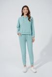 Bộ nỉ nữ hoodie Tezo - B22ANMT008