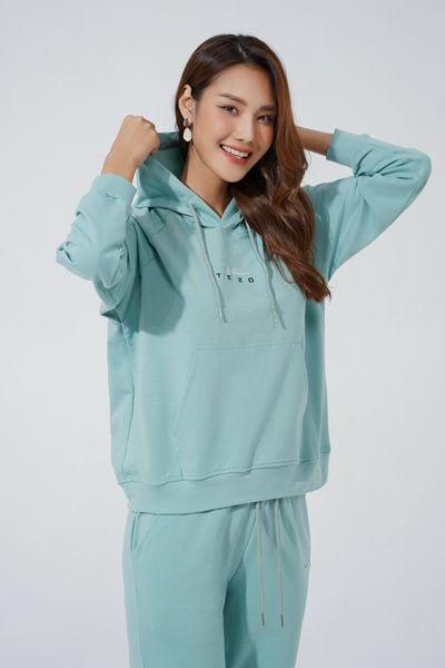 Bộ nỉ nữ hoodie Tezo - B22ANMT008