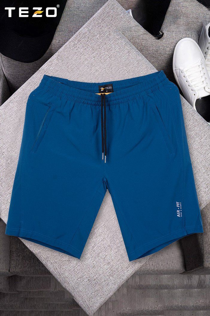 Quần đùi thể thao in sườn trái xanh cổ vịt