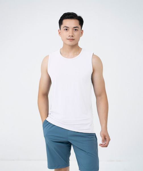 Áo ba lỗ nam thiết kế thể thao Tezo - 24ABLT009
