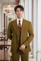 Bộ vest 2 cúc trơn cao cấp Tezo - MAAO03
