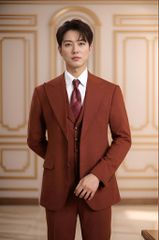 Bộ vest 2 cúc trơn cao cấp Tezo - MAAO01