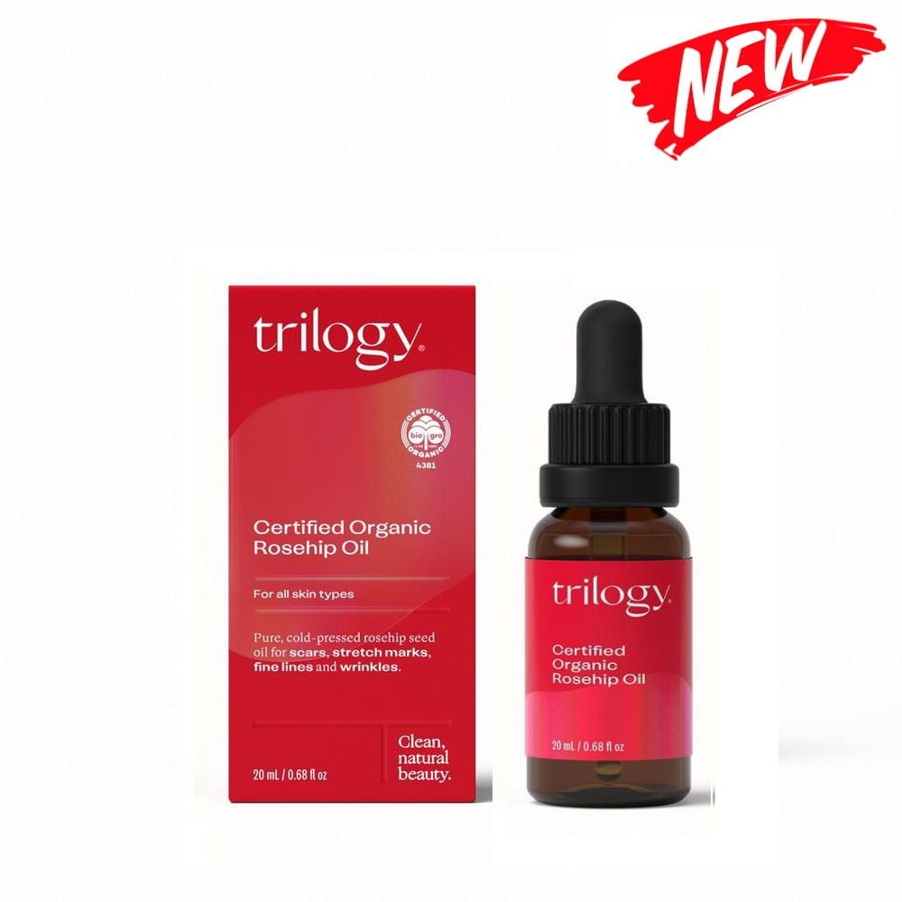  Trilogy Dầu Dưỡng Tầm Xuân Certified Organic Rosehip Oil 20ml 