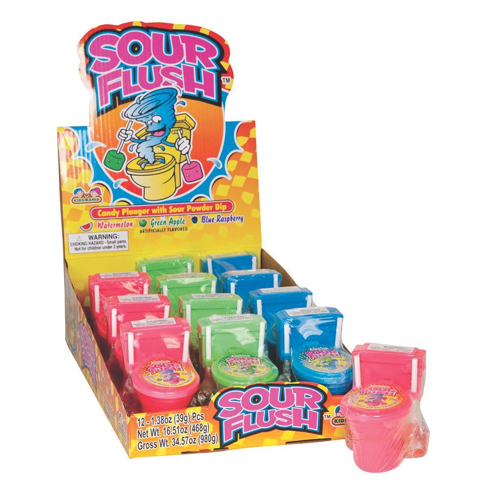 Kidsmania Sour Flush Candy 1.38oz CÔNG TY TNHH KINH DOANH T&N