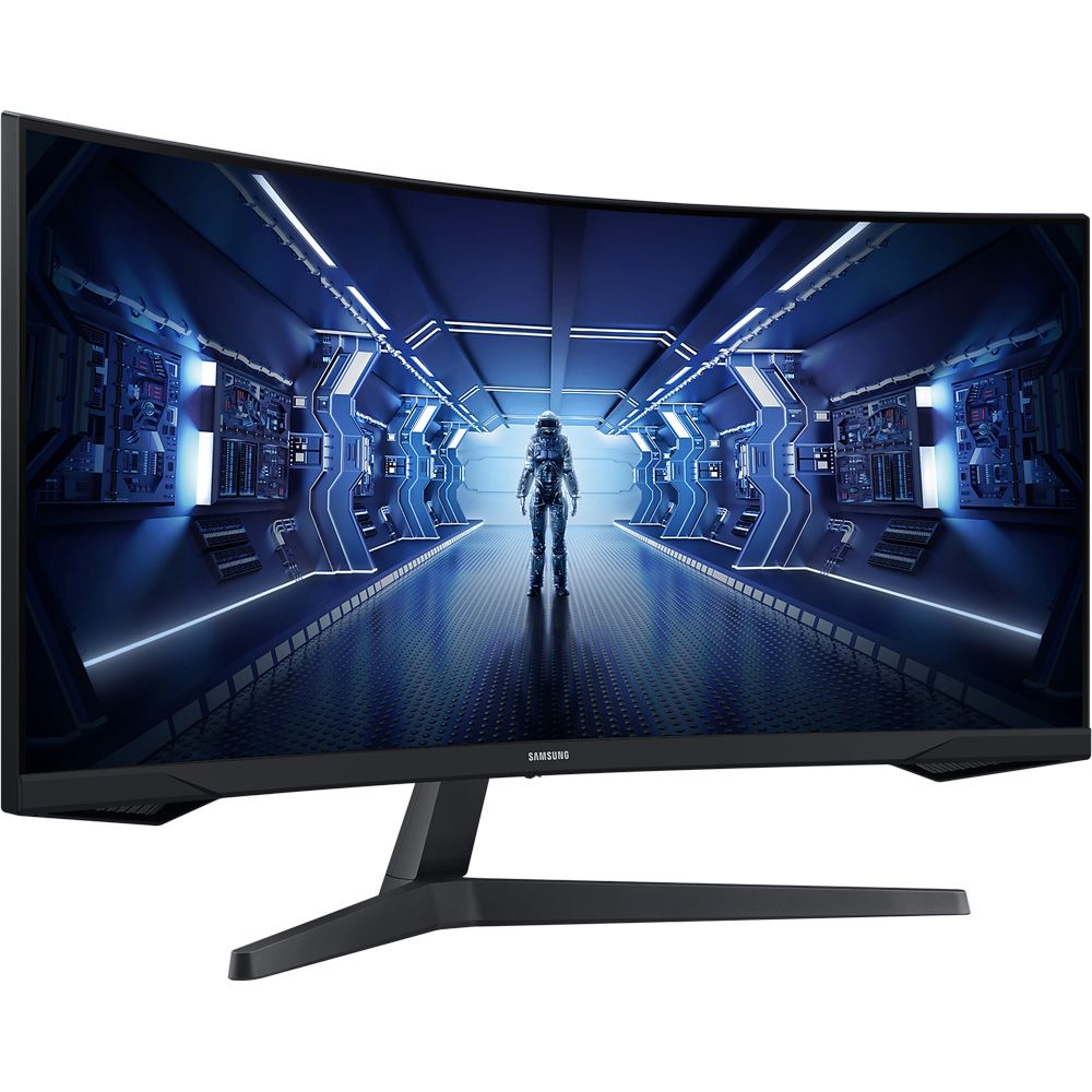 Màn Hình Gaming UltraWide SAMSUNG Odyssey G5 LC34G55TWWEXXV (34.0 inch - WQHD - 165Hz - VA - 1ms - FreeSync - HDR10 - Curved)