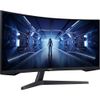 Màn Hình Gaming UltraWide SAMSUNG Odyssey G5 LC34G55TWWEXXV (34.0 inch - WQHD - 165Hz - VA - 1ms - FreeSync - HDR10 - Curved)