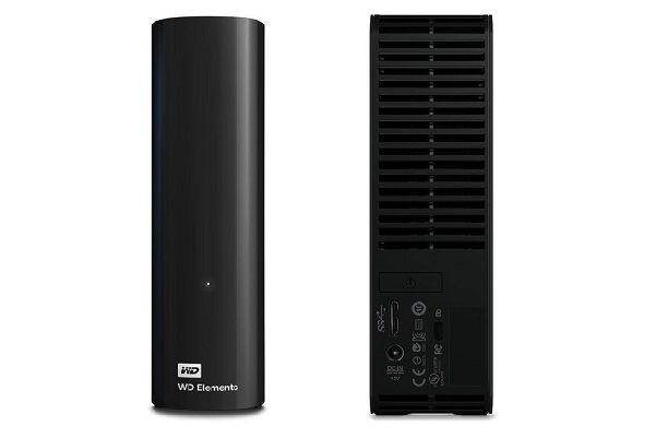 Ổ cứng gắn ngoài HDD WD Element - 14TB 3.5'' (WDBBKG0140HBK-SESN) - Đen