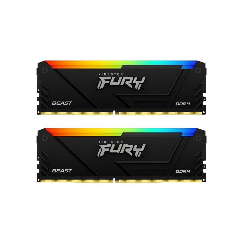 RAM Kingston FURY Beast RGB 32GB (2x16GB) DDR4 3200MHz