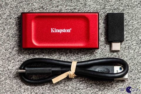 Ổ cứng gắn ngoài SSD Kingston XS1000R 1TB (USB 3.2 Gen 2 / 1,050MB/s read, 1,000MB/s write) _ SXS1000R/1000G