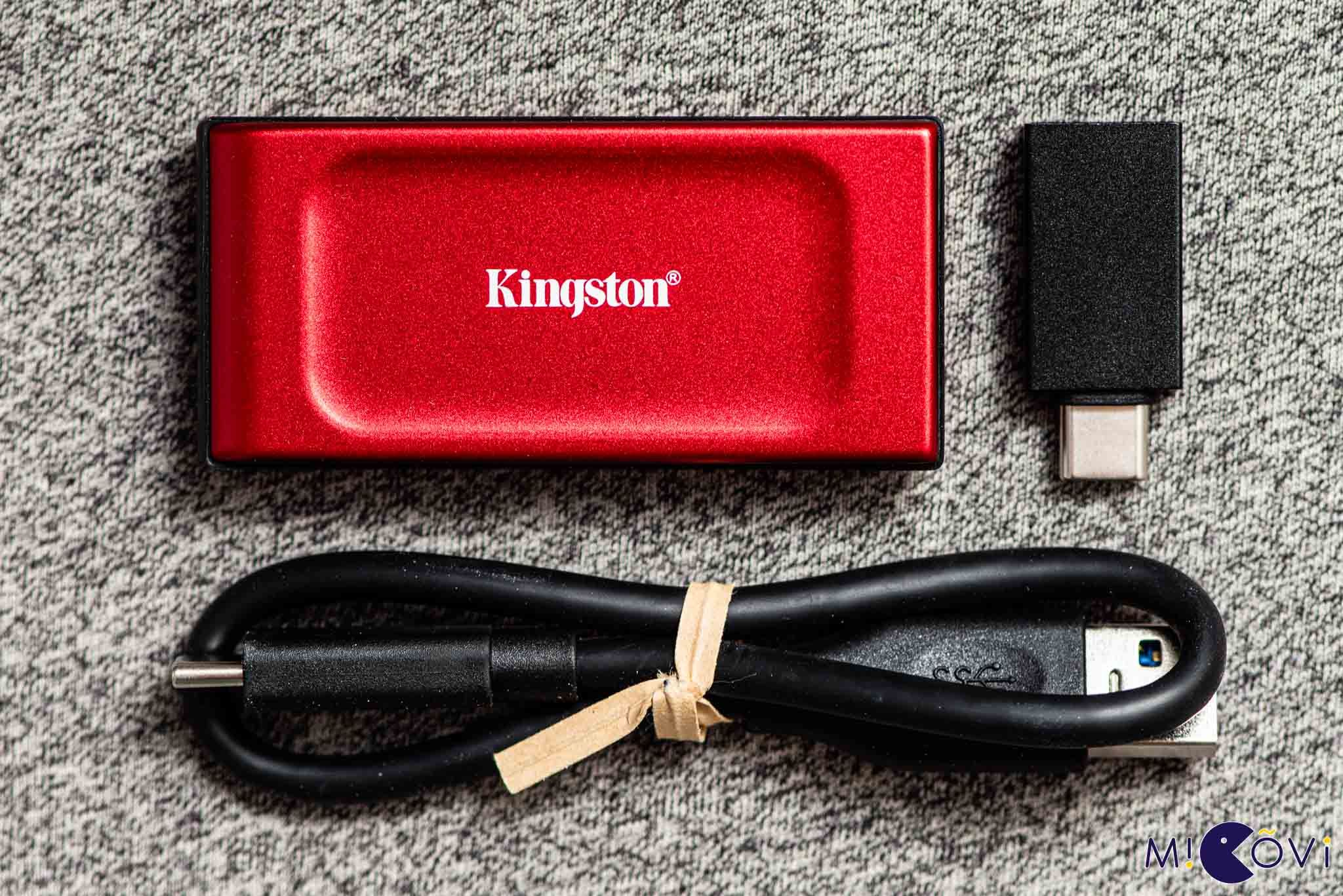 Ổ cứng gắn ngoài SSD Kingston XS1000R 1TB (USB 3.2 Gen 2 / 1,050MB/s read, 1,000MB/s write) _ SXS1000R/1000G