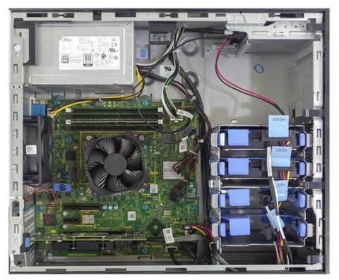 Máy chủ Sever Dell PowerEdge T150 (Xeon E-2314 2.80GHz/ 8GB Ram/ 1TB HDD/ DVDRW/ iDRAC9,Express15G/ Embedded SATA/ powercord/ Broadcom 5720 Dual Port 1Gb On-Board LOM)_42SVRDT150