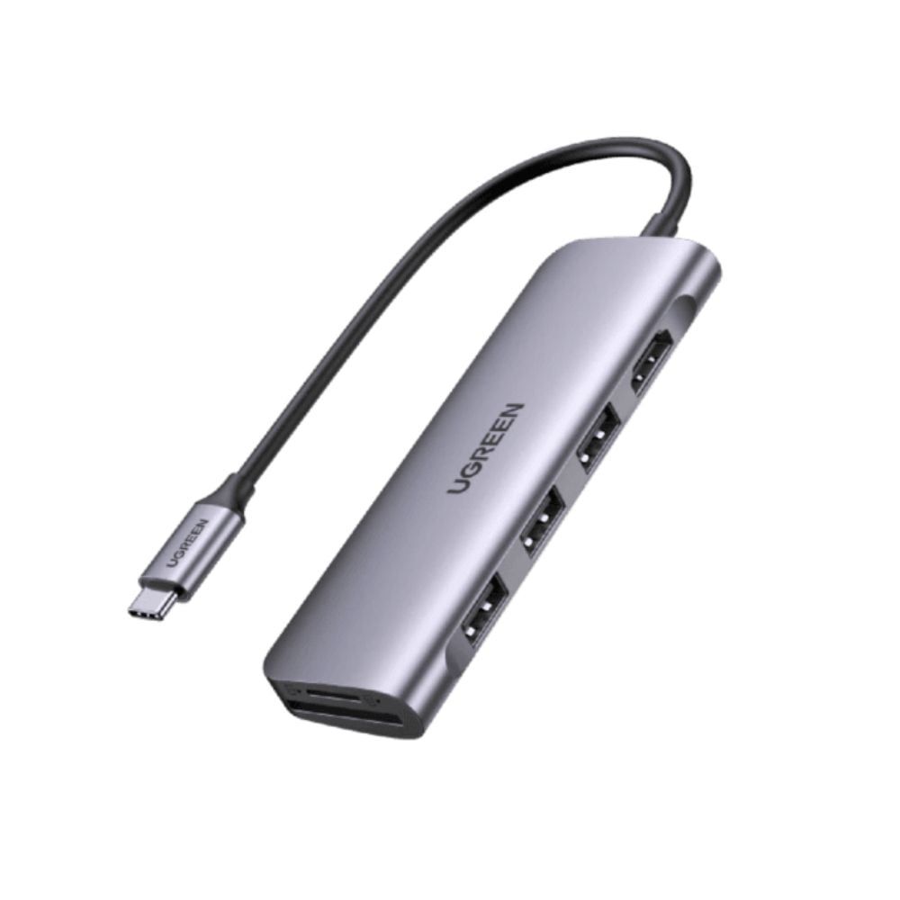 Bộ chuyển đổi USB Type-C sang HDMI USB 3.0 và đọc thẻ Ugreen
