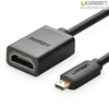 Cáp chuyển đổi micro HDMI to HDMI âm dài 20cm Ugreen